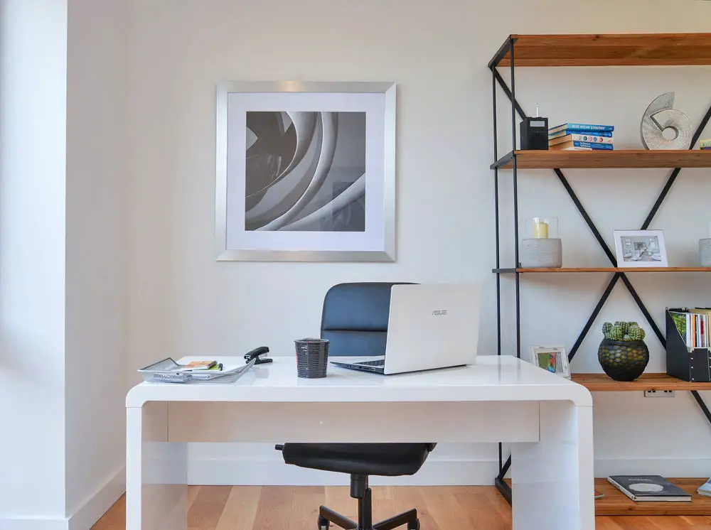 افكار تصميم مكتب مساحة صغيرة