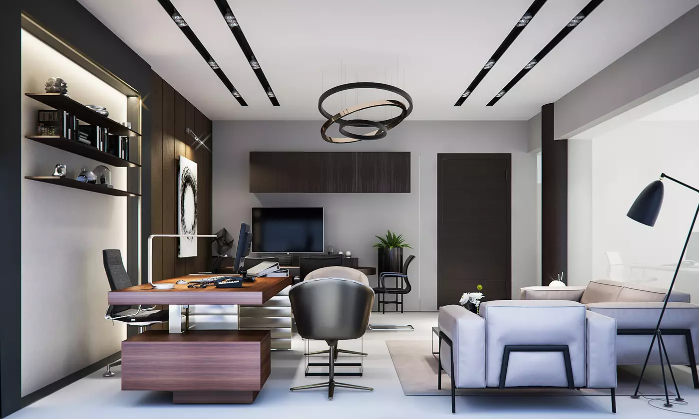 ديكور مكتب مدير شركة