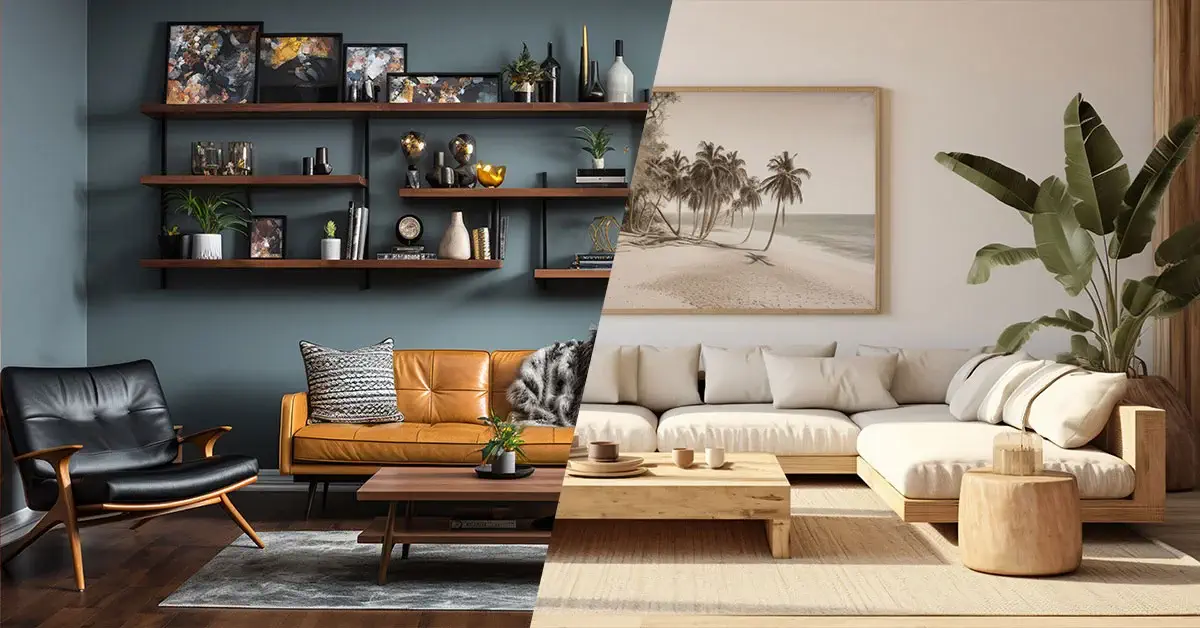 الفرق بين العفش المودرن والكلاسيك